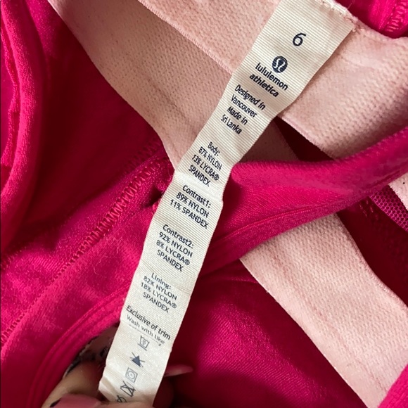 Like new! Lululemon crossback tip - Picture 3 of 3